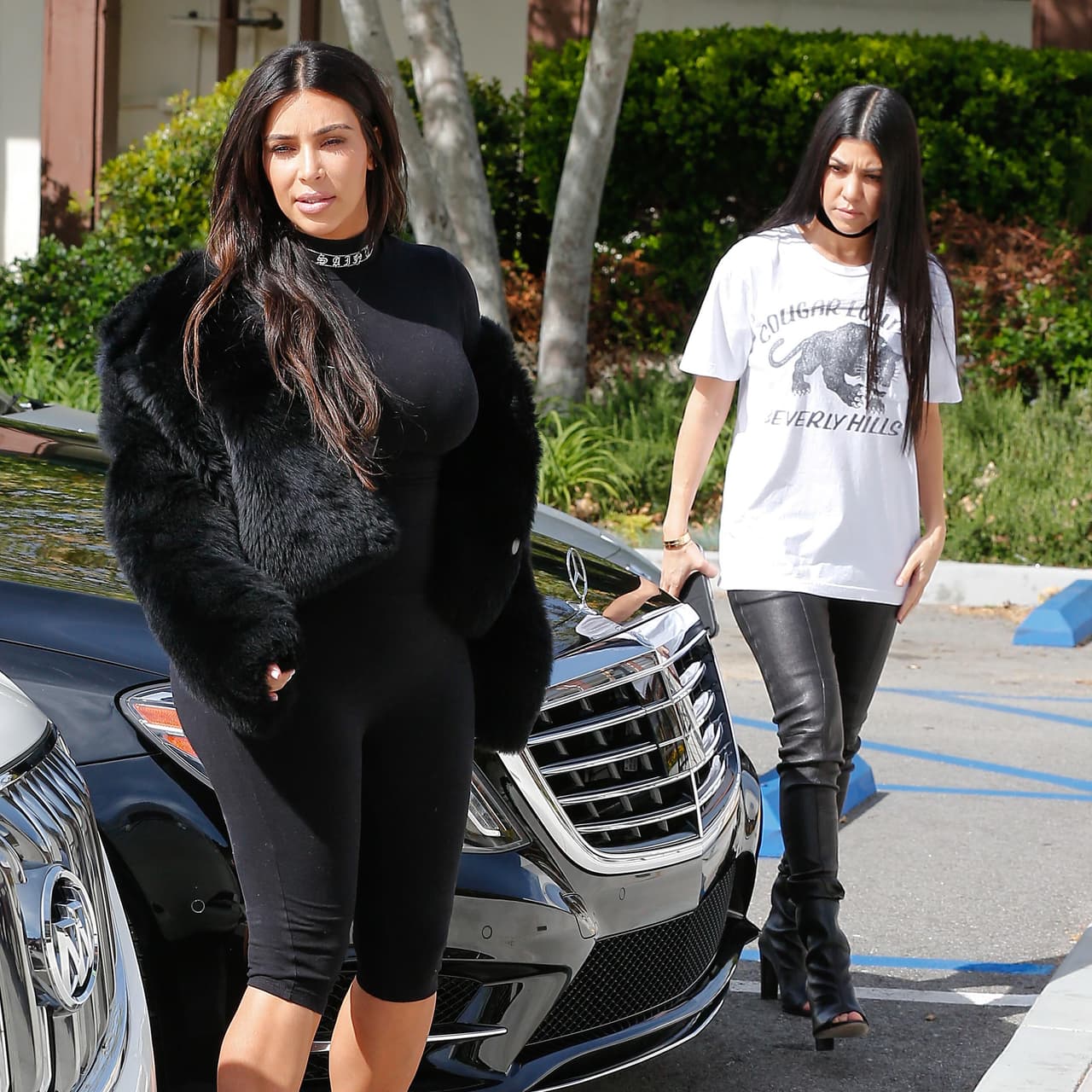 Sí, estaban trabajando. Las hermanitas grababan un capítulo de su reality show.