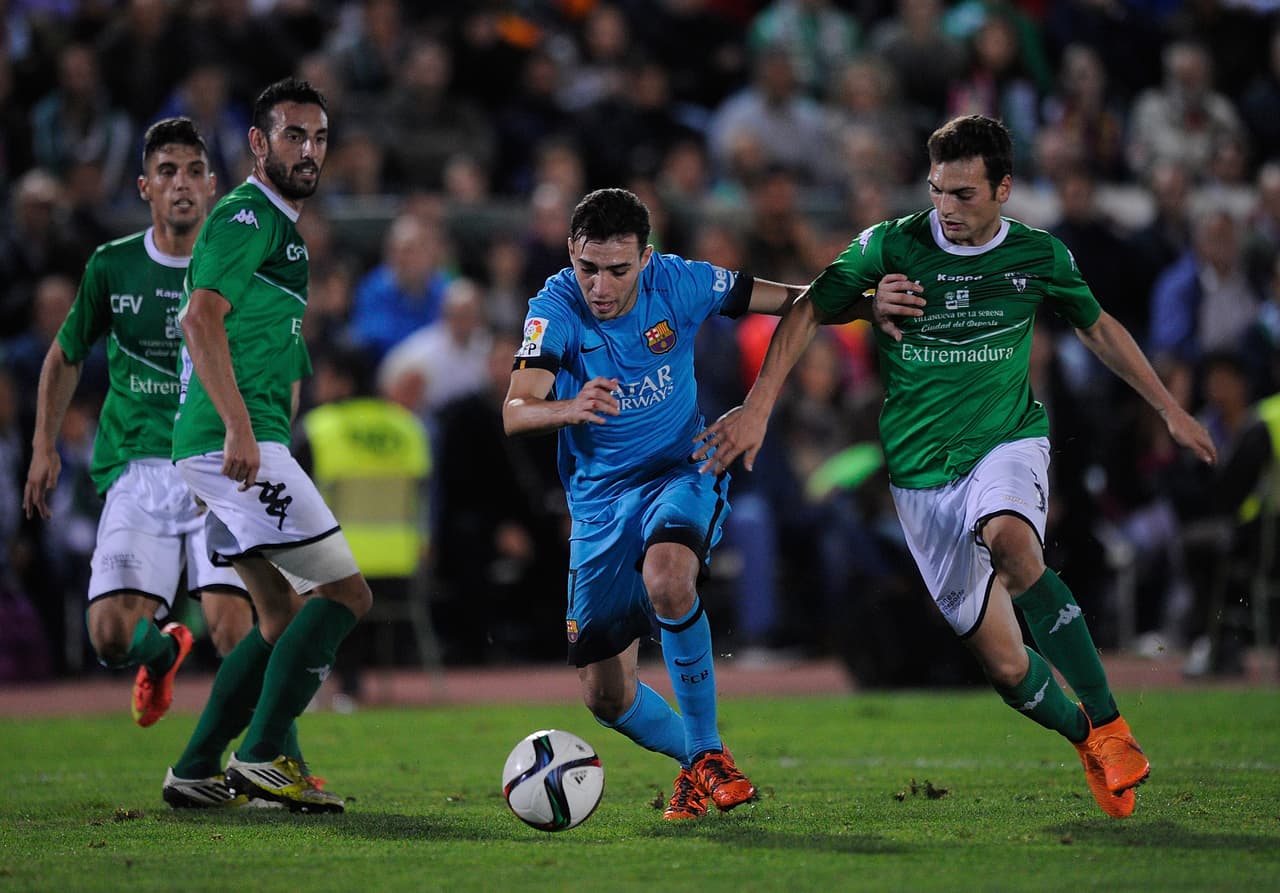El Barcelona no pudo ganar en su visita al Villanovense en Copa del Rey