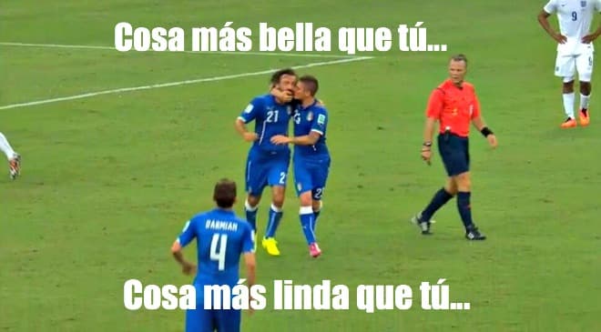 Hasta Eros Ramazotti le dedicó una canción a Pirlo.