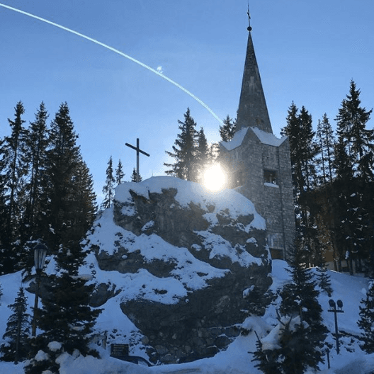 Karla consideró que esta es "la imagen perfecta" para desear a todos Feliz Navidad.