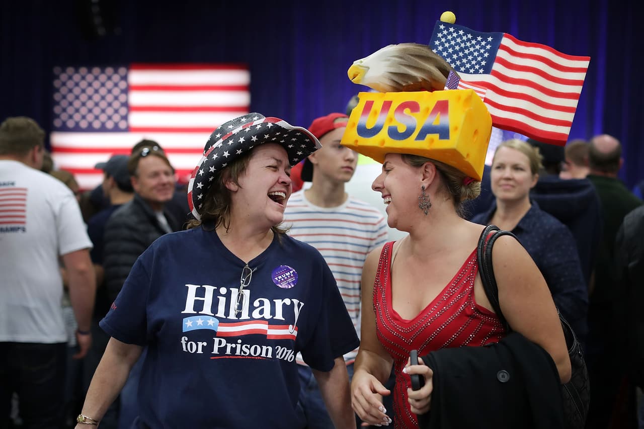 La estrategia de Trump de visitar zonas rurales en estados como Wisconsin rindió frutos, aunque no tuviera mucha lógica la para los manuales de campaña.