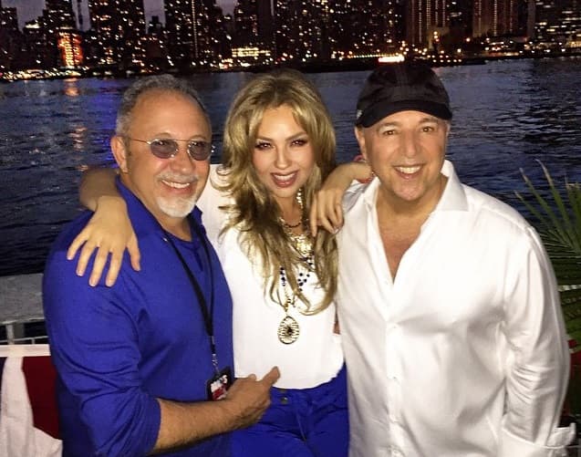 Los Estefan son grandes amigos de Thalía y Tommy, incluso ellos fueron quienes los presentaron.