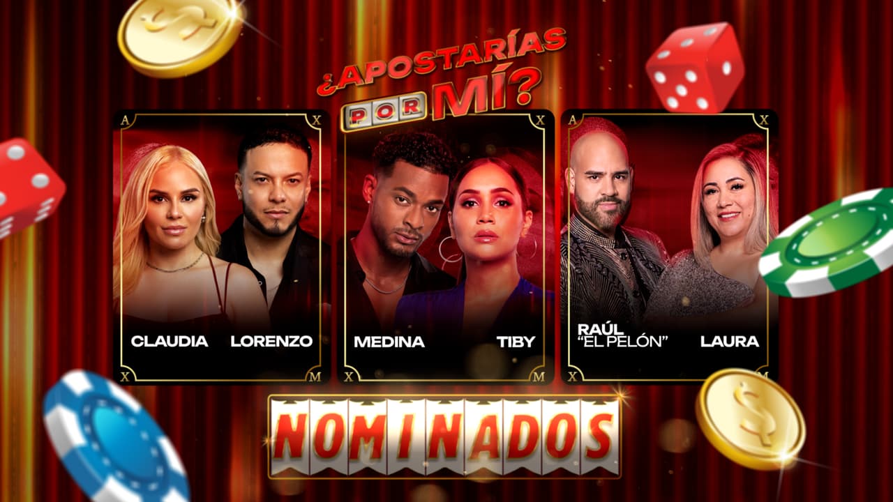 Tres nuevas parejas se van al cuadro de nominados, ¿quién de ellos será eliminado de '¿Apostarías por Mí?'?