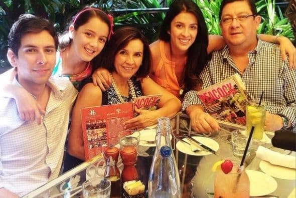 "Domingo en familia: no tienen precio", comaprtió Maity. (Julio 20, 2014)