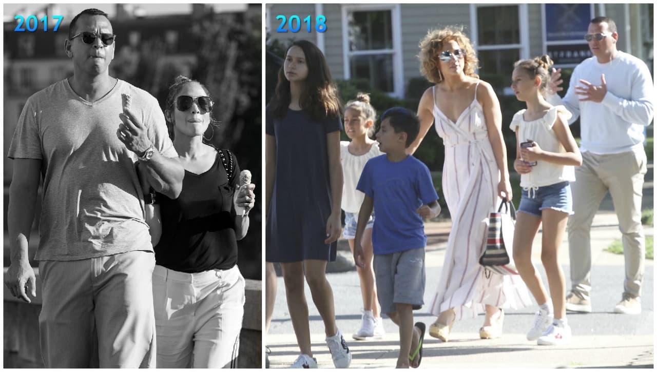 De esas vacaciones, solo quedan fotos y recuerdos, pues este año Jennifer López (JLo) y Alex Rodríguez (ARod) han dedicado sus días libres a pasear y disfrutar de la naturaleza, pero en familia.