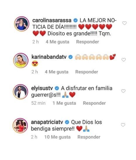 Además de sus amigas de Despierta América, otros de los talentos de Univision que han compartido momentos con Andrea no dudaron en enviarle sus más sinceros deseos.
