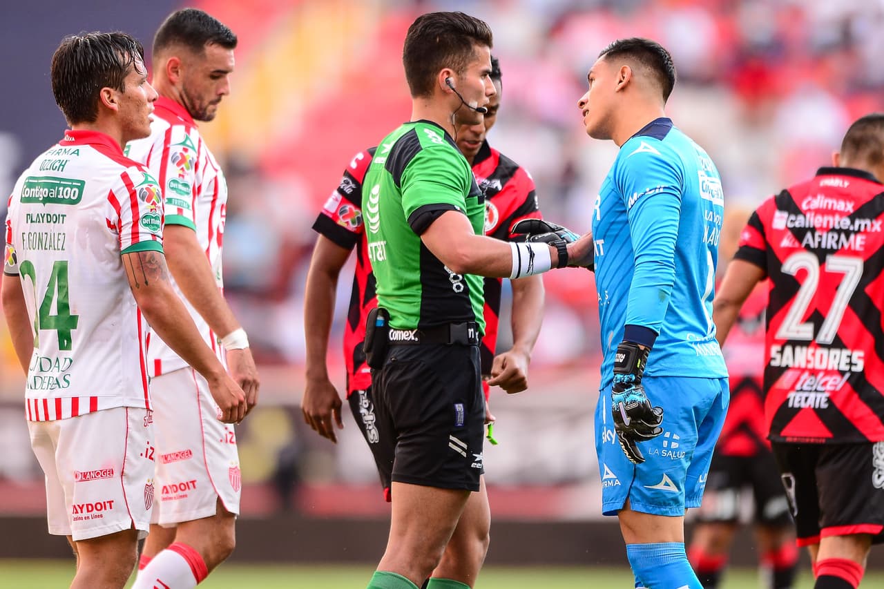 Luis Garcia, Maximiliano Salas y Alan Medina fueron los encargados de marcar en la victoria 3-0 de Necaxa sobre Tijuana.