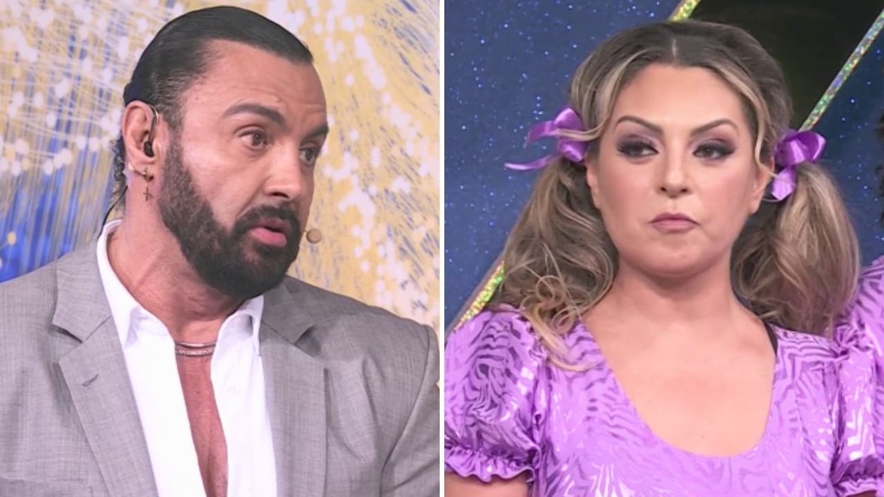 Latin Lover 'regaña' a Mariana Ochoa: la cantante se niega a hacer cargada en 'Las Estrellas bailan en Hoy'