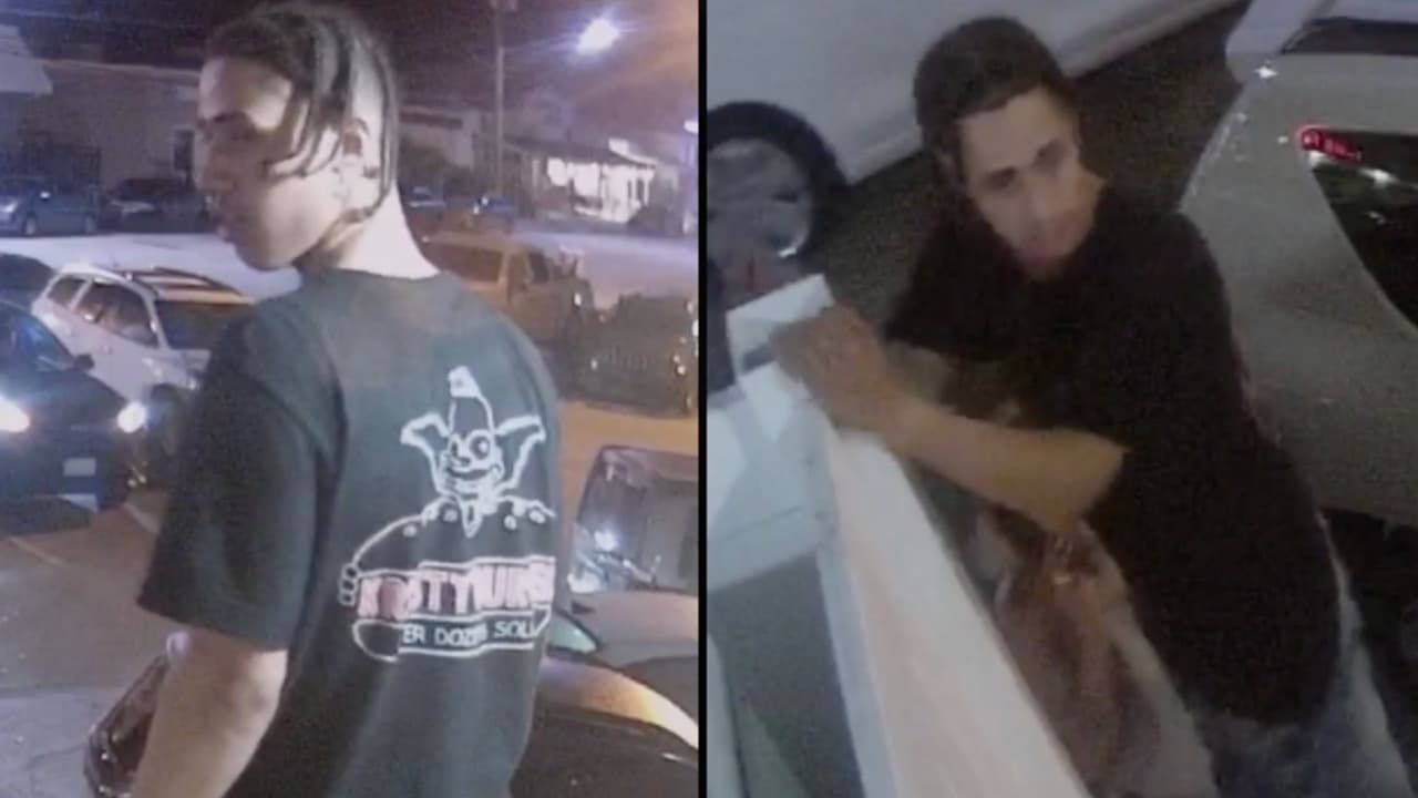 Buscan a sujeto que saltó sobre una camioneta y le causó daños en Daytona Beach