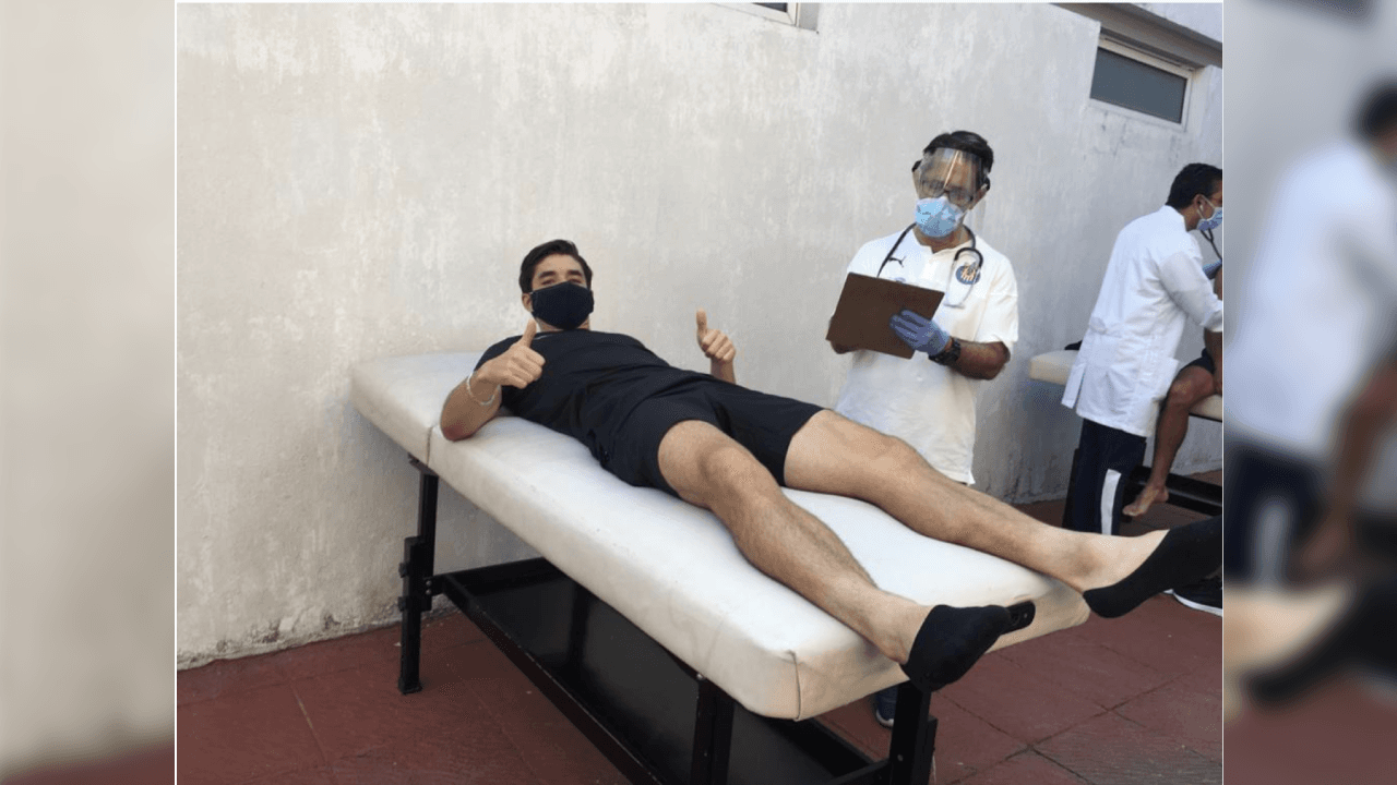 Isaac Brizuela se mostró optimista en su regreso al club.