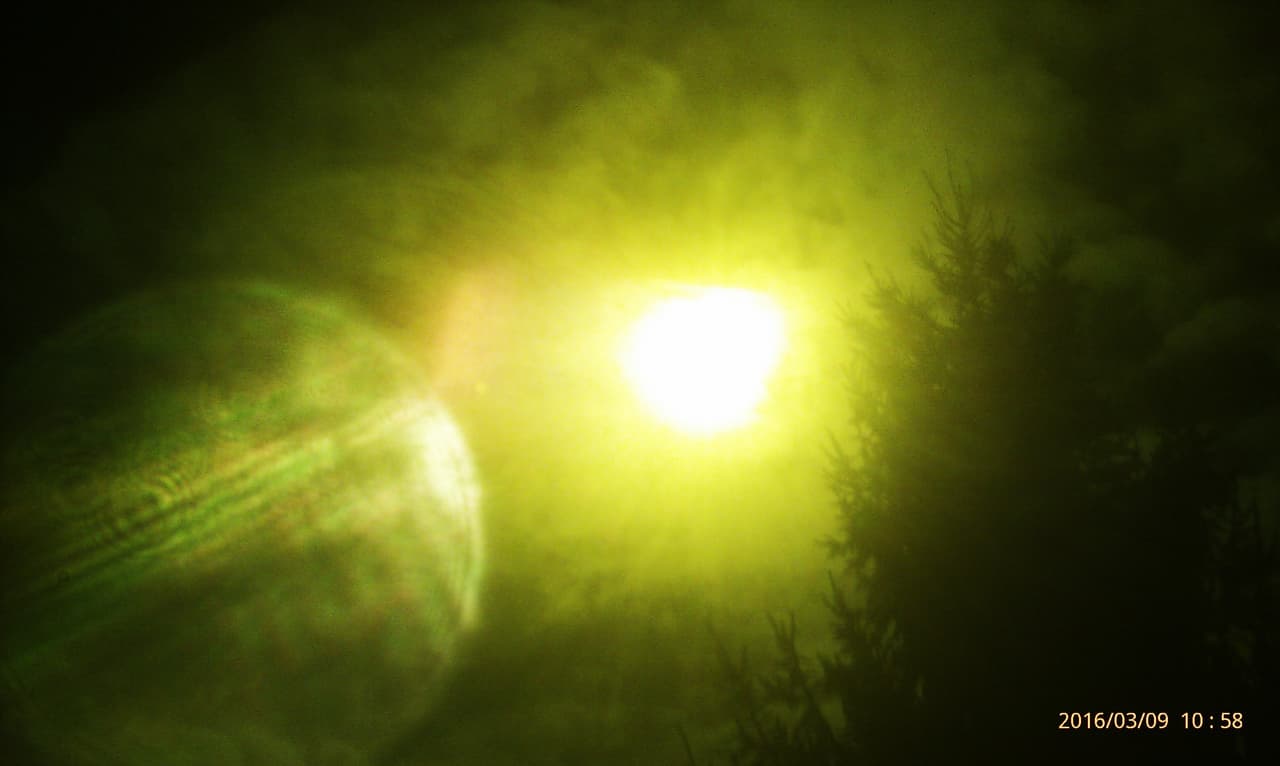 En esta fotografía se supone que podemos ver a Nibiru, el supuesto planeta que chocará con la Tierra el sábado 23 de septiembre según el numerólogo cristiano David Meade.