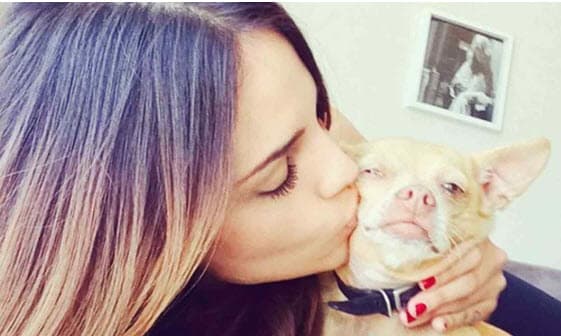 Eiza González ha pasado días difíciles, a su perrita Pasita la tuvieron que intervenir quirúrgicamente para extirparle un ojito.