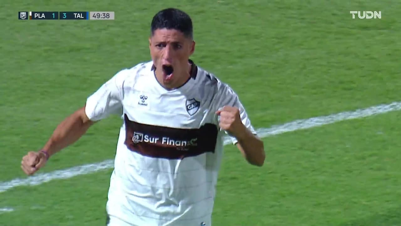 ¡Despierta el local! Castro apareció para marcar el 1-3 para Platense