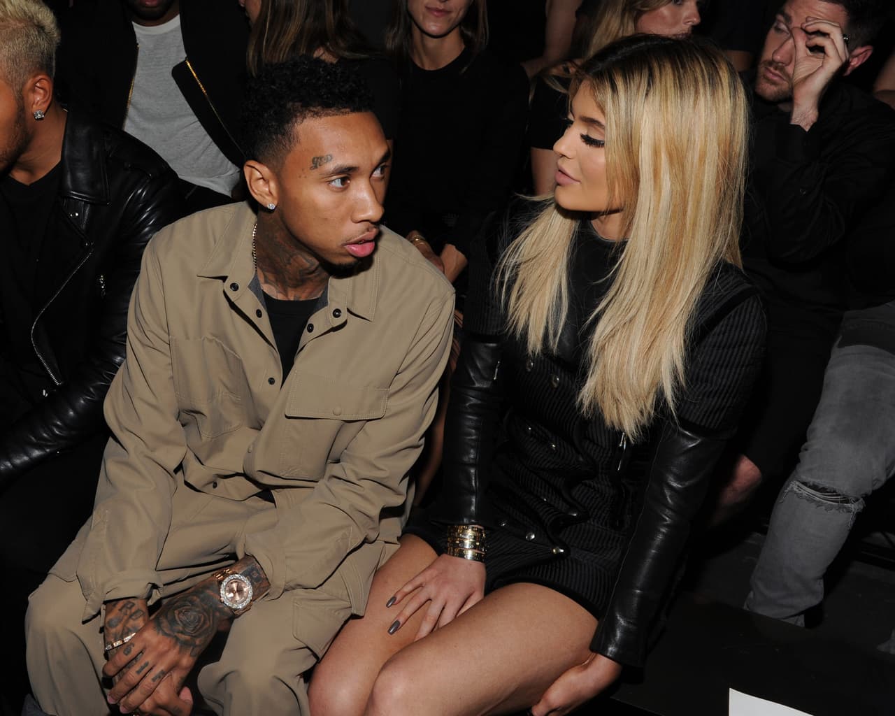 La joven empresaria terminó con Tyga (con ella en la foto) en 2017; sin embargo, ahora ha trascendido que el cantante y Kylie se encontraron en Las Vegas.