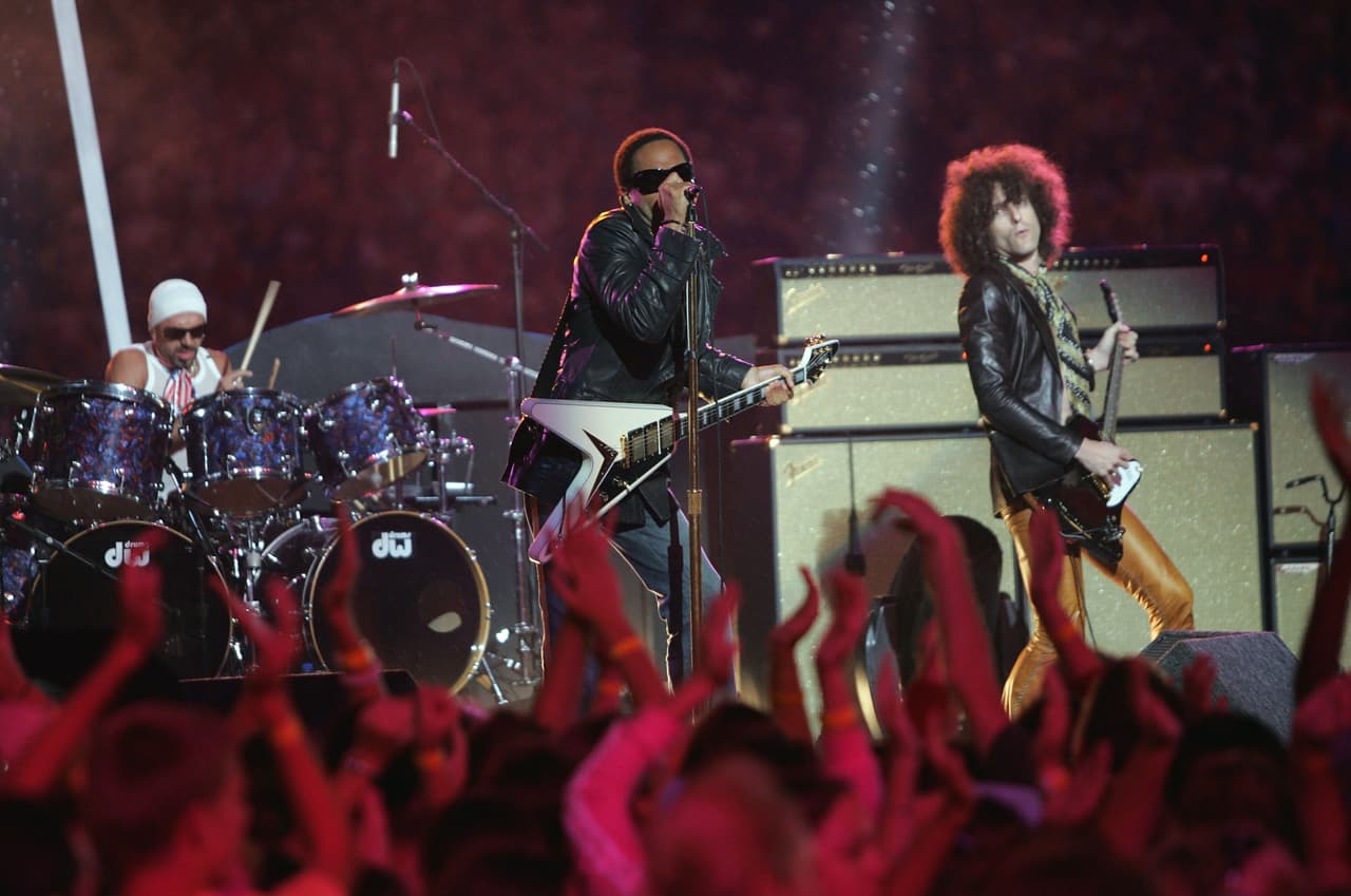 Además, también estuvo presente Lenny Kravtiz.