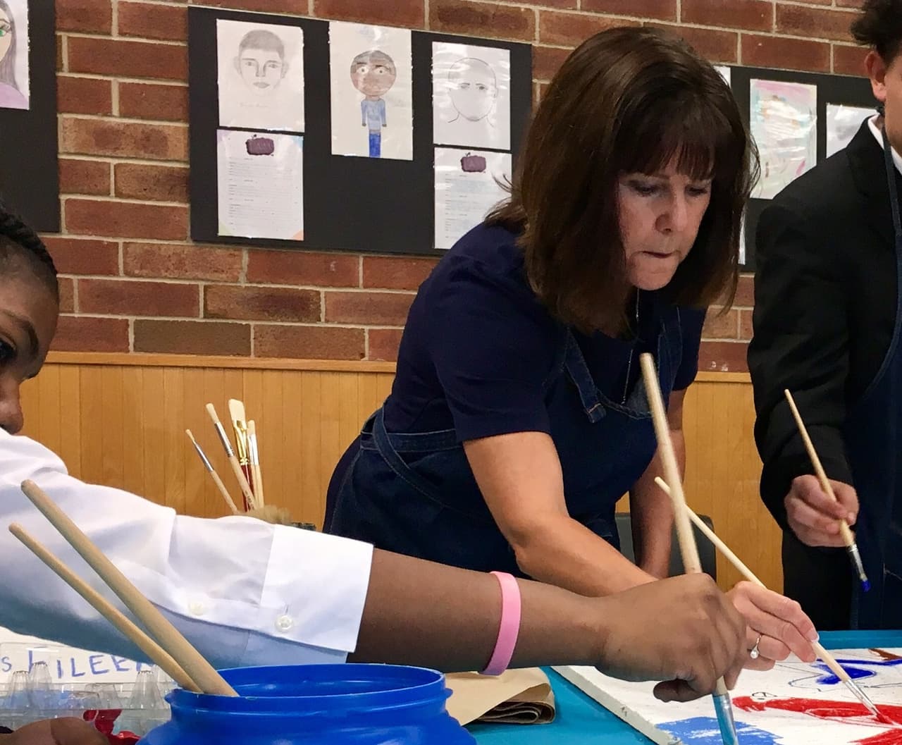 Second Lady Karen Pence visits MercyFirst