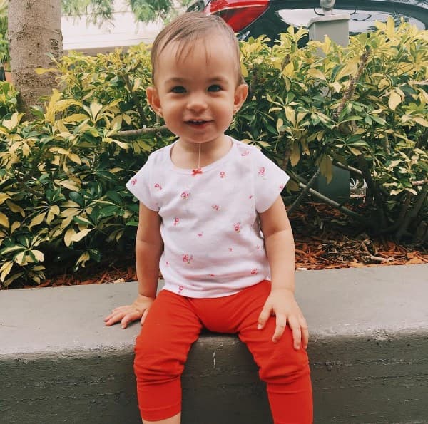 Alan no se cansa de presumir lo hermosa y grande que ya está su peque baby.