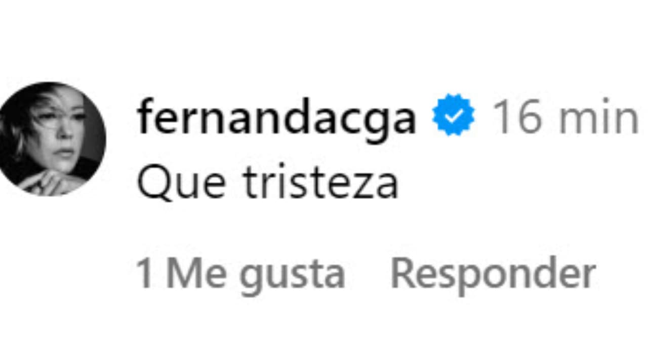 Fernanda Castillo se unió al luto de sus colegas.