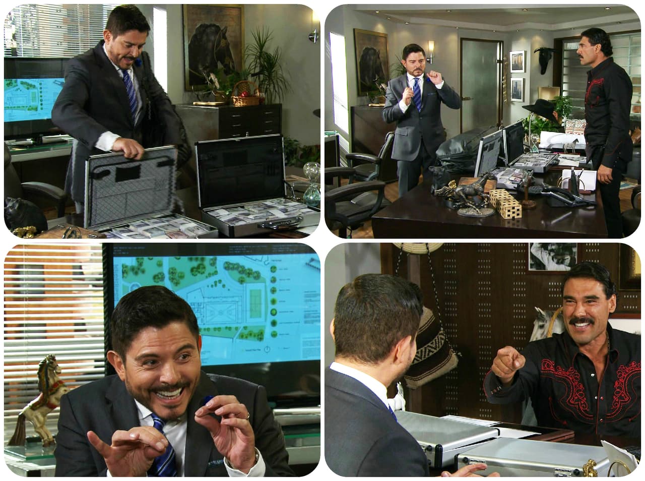 ¿De dónde sacaste ese dinero Santiago? Se ve que ya no quieres tener deudas con Facundo.