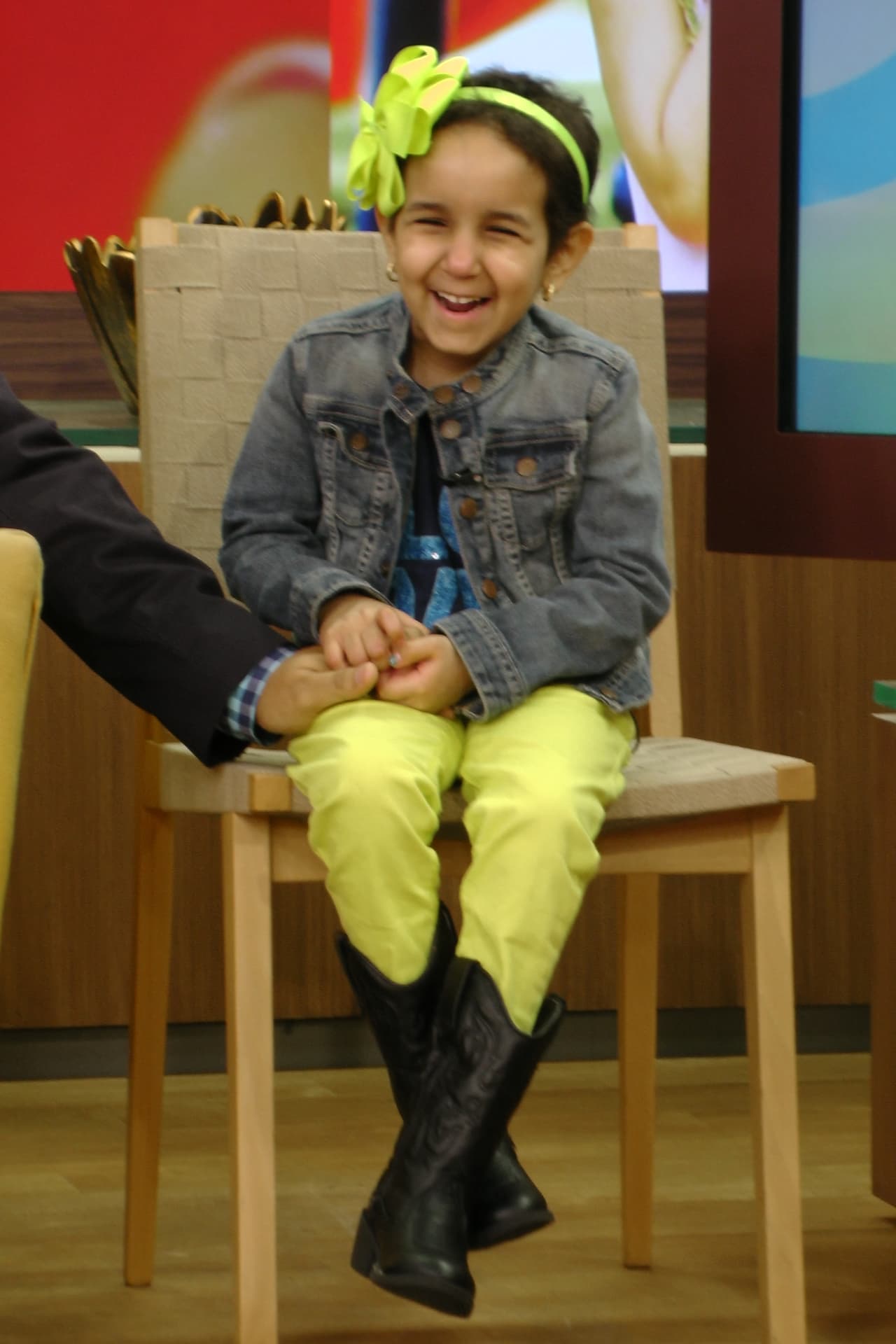 Salma cuenta que se sintió muy feliz al salir del hospital, pues muchas personas fueron a recibirla, con mucho cariño.