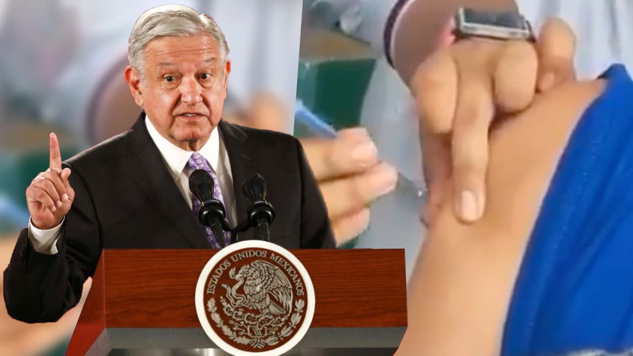 Hace algunos días, en México se hizo viral un video mostrando que un adulto estaba siendo vacunado con una jeringa vacía, aunque el presidente AMLO cuestiona si pudiera tratarse de un montaje.