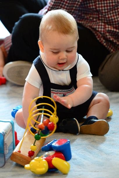 Gritó, hizo pucheros, lanzó juguetes y socializó con los otros bebés sin problema.
