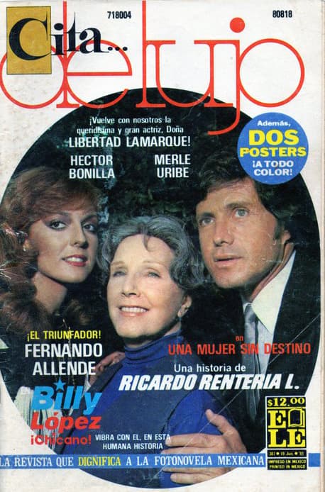 Además destacó por protagonizar numerosas fotonovelas junto a grandes actores como Libertad Lamarque y Héctor Bonilla.