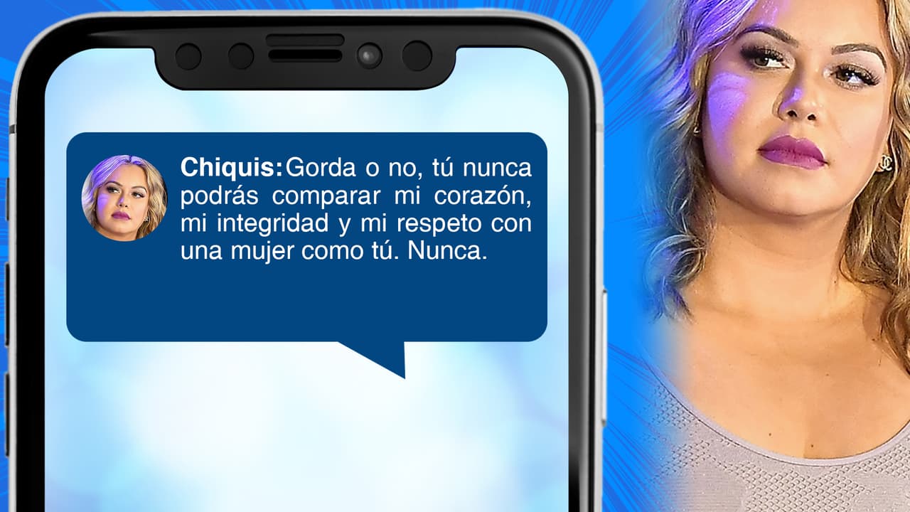 Chiquis minimizó el insulto de “gordis” al destacar sus cualidades y asegurar que Claudia no podía compararse con ella.