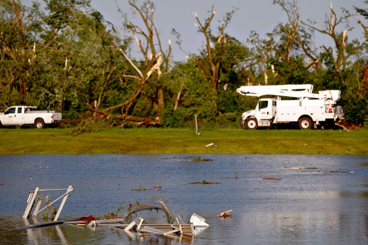Se espera que entra la 1 a.m y las 4 a.m. las lluvias sean más intensas.