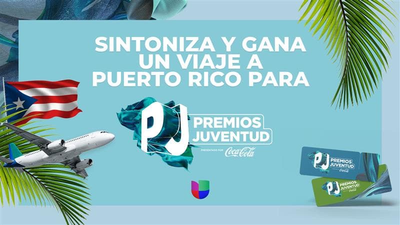 ¿Cómo ganar un viaje a Puerto Rico para ver la entrega de Premios Juventud?