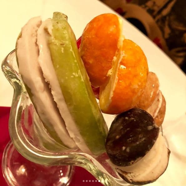 Dicen que los mejores postres se preparan en Italia, al menos este se ve delicioso.