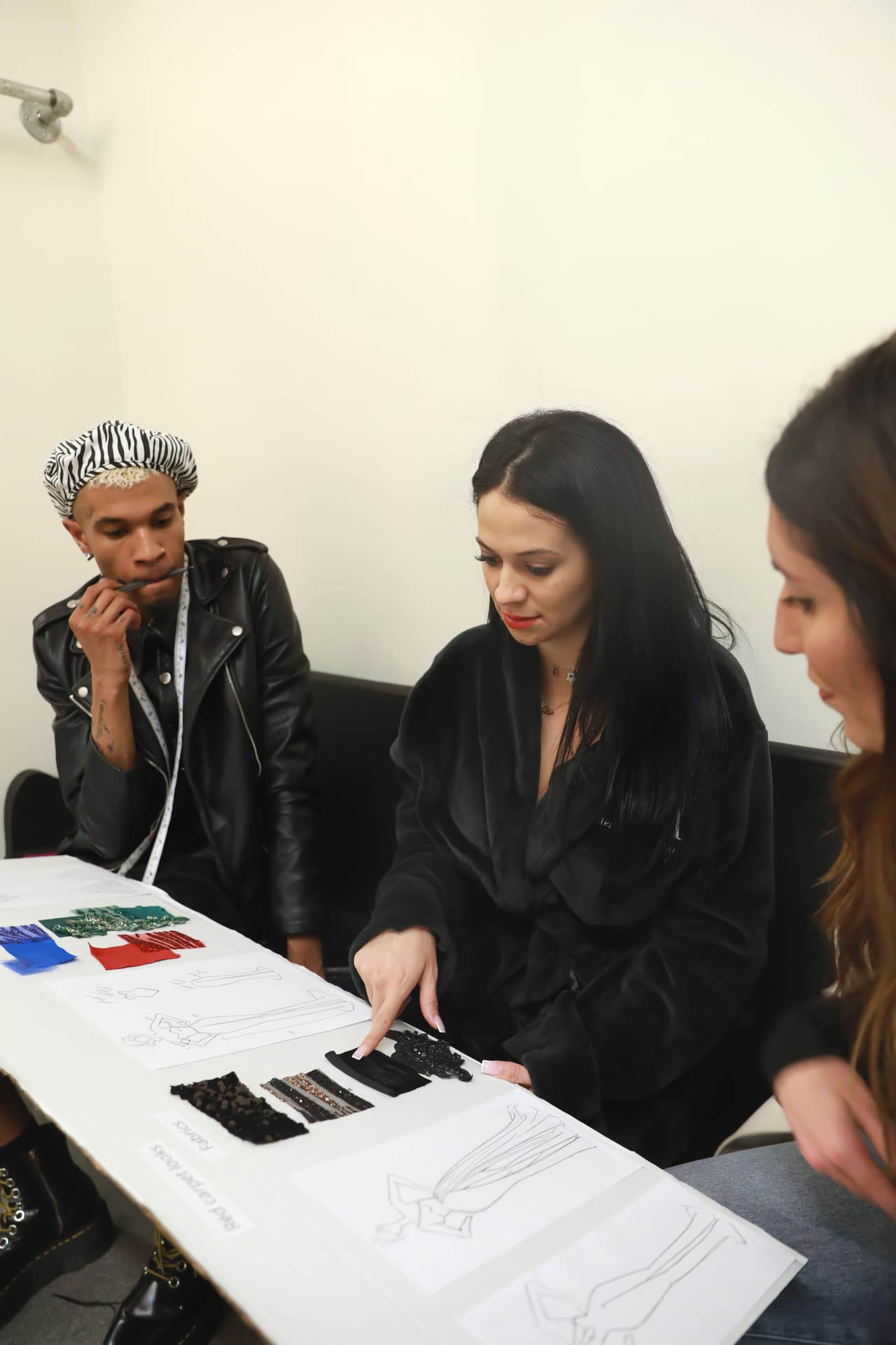 Ellos revisaron junto a Carla algunas de las tendencias actuales.