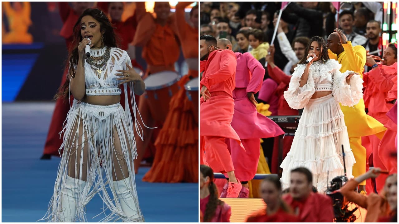 Camila Cabello le puso el sabor latino a la final de la Champions League con el show de apertura