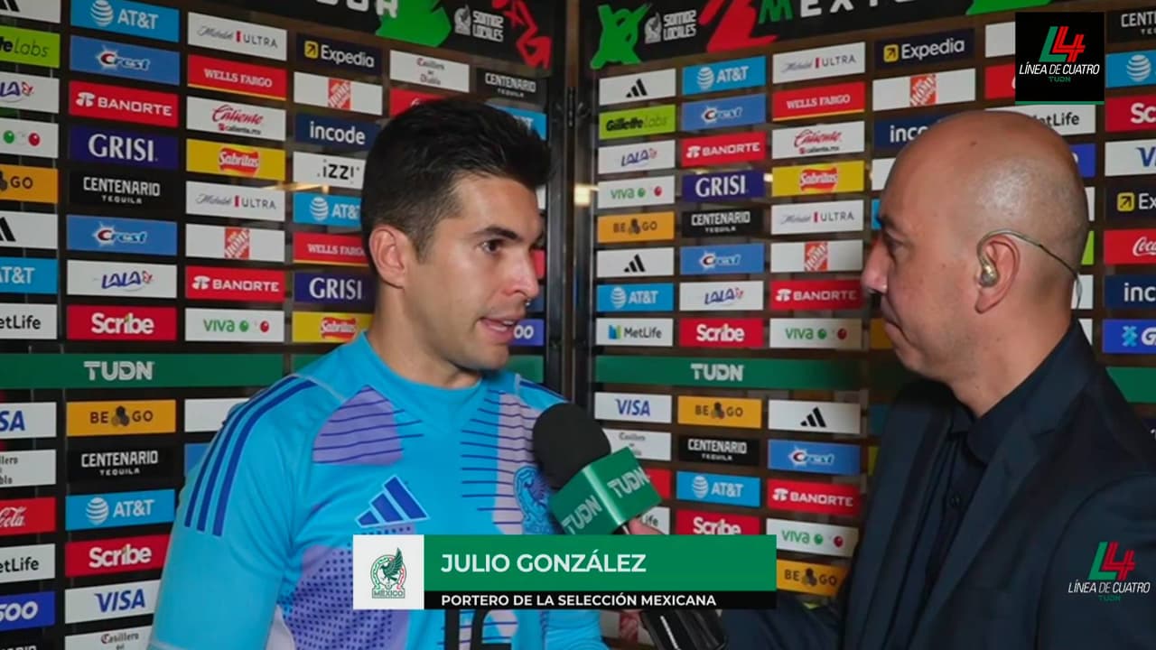 Julio González rescata partido del Tri: "Es el nivel que debemos dar"