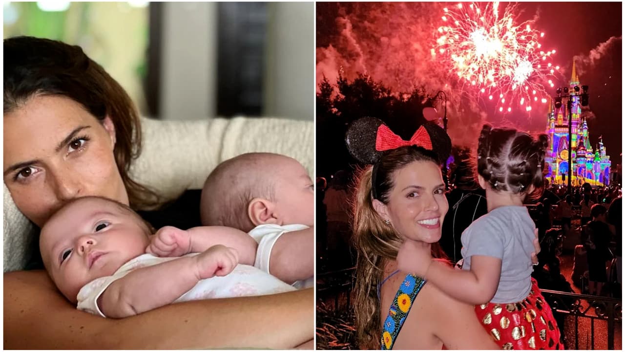 Claudia Álvarez para en seco a los que le dicen “mala mamá” por dejar a los mellizos e ir a Disney con Kira