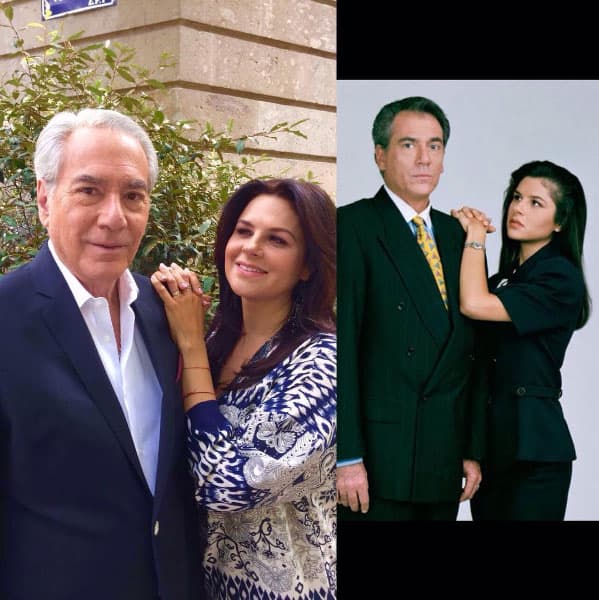 Cómo pasa el tiempo, en la versión original el actor daba vida a Eduardo y Mónika era Diana, su secretaria.