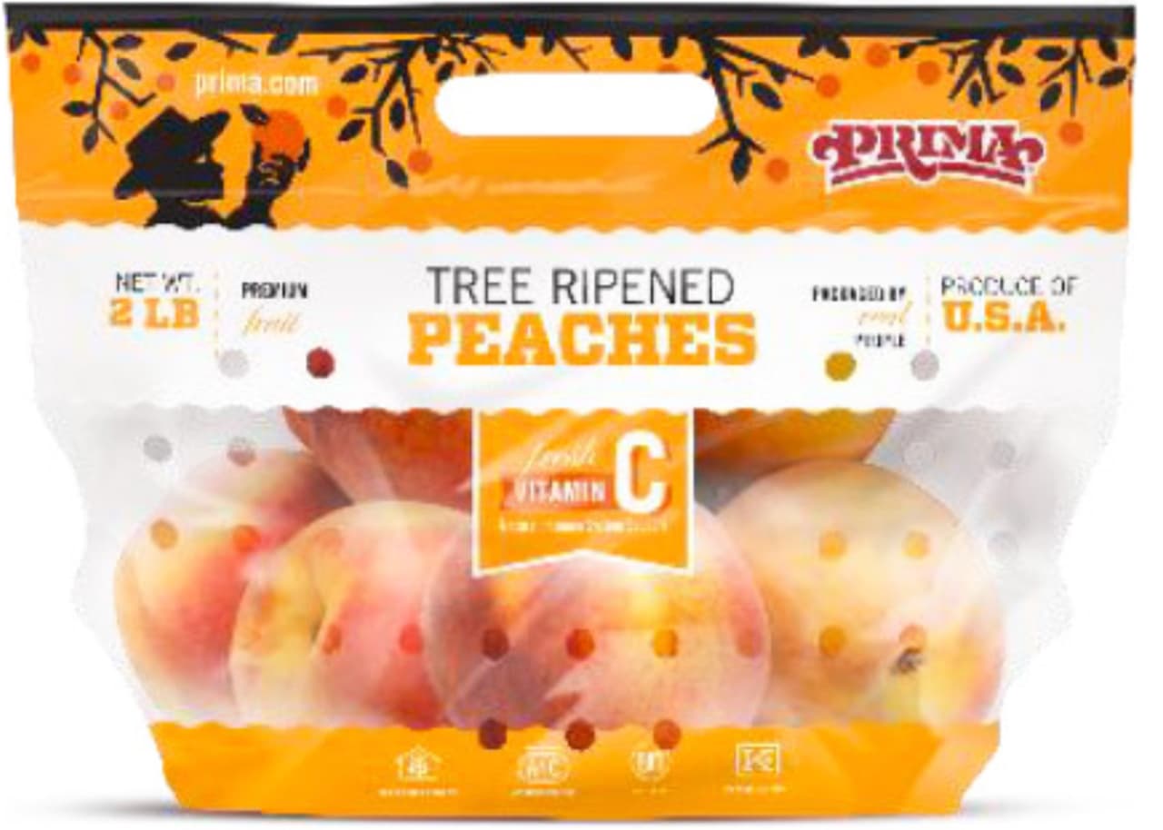 Prima® Peaches / código de barras 766342325903