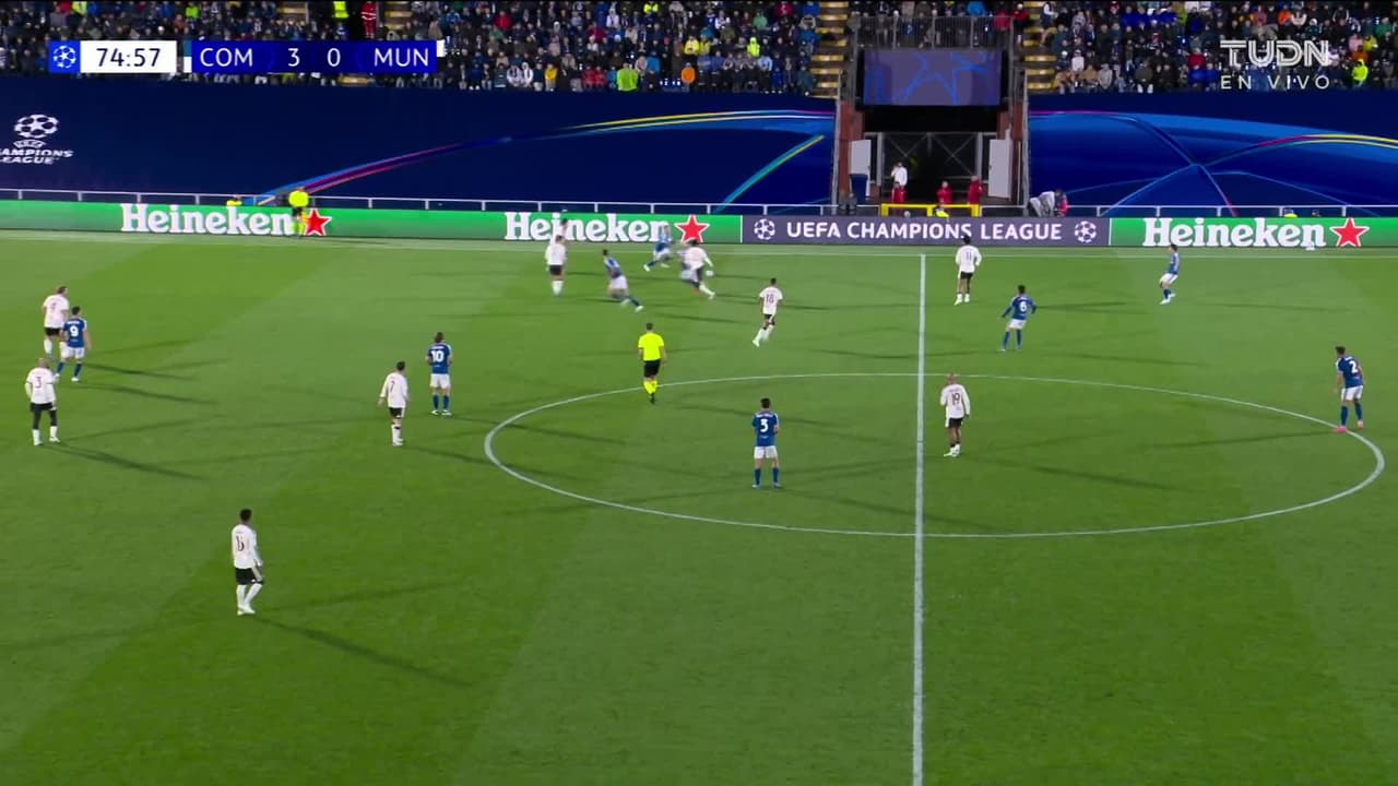 ¡GOL!  anota para Como. Jacobo Ramón