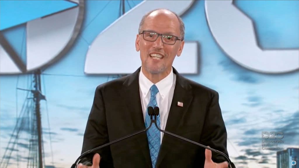 Tom Pérez, presidente del Comité de la Convención Nacional Demócrata, habló de sus raíces dominicanas al respaldar a Joe Biden y resaltar que Estados Unidos es un país de inmigrantes.