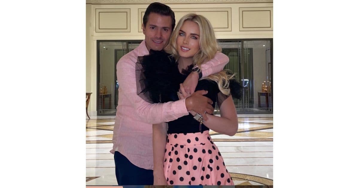 Tania Ruiz y Enrique Peña Nieto