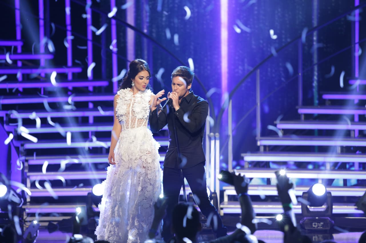 Derroche de alta costura y glamour se vio en la pasarela de #NBL VIP junto a la diseñadora Nathalie Kriado.