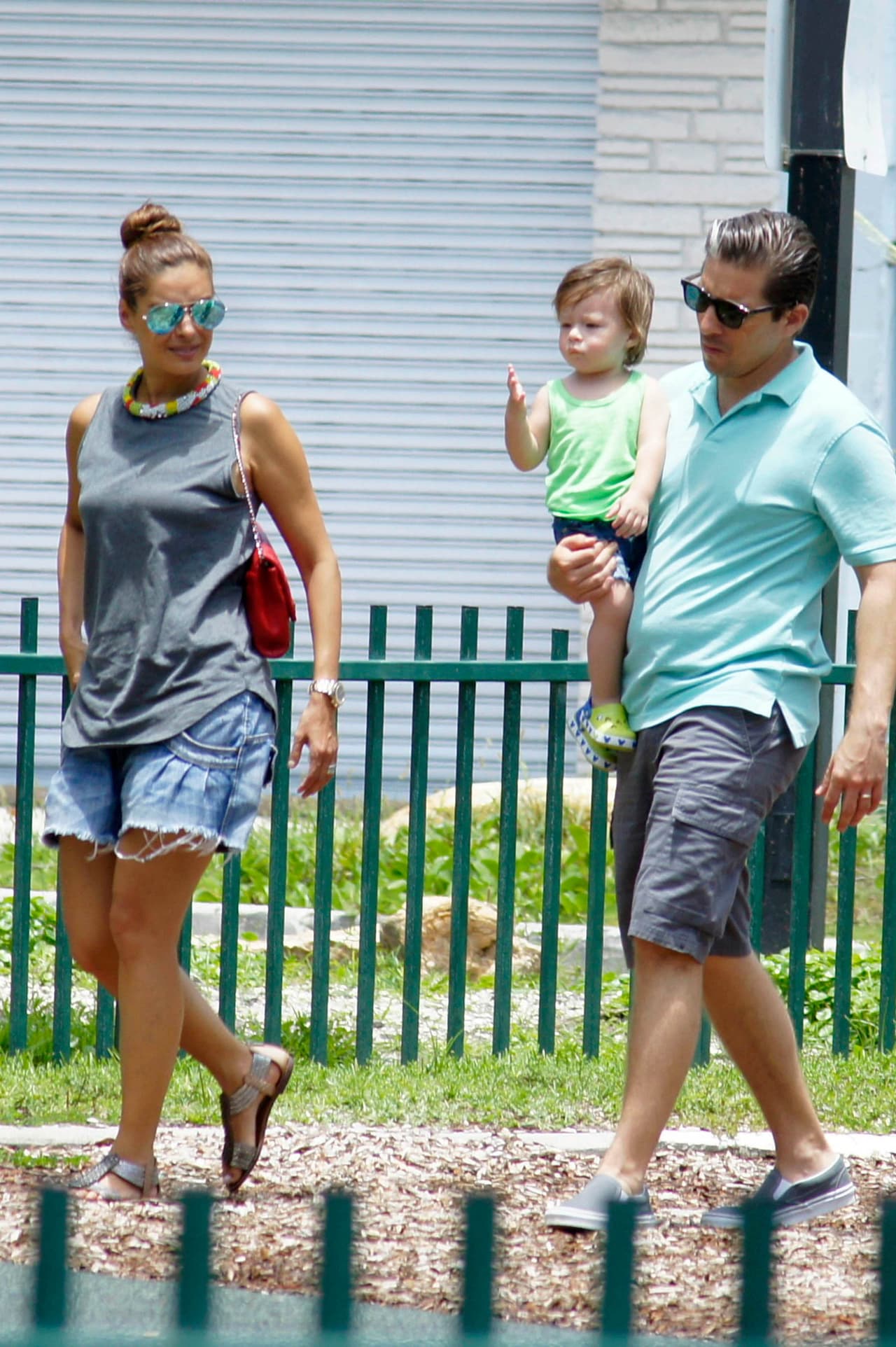 Los paseos familiares son algo habitual en los fines de semana de la presentadora de HOY.