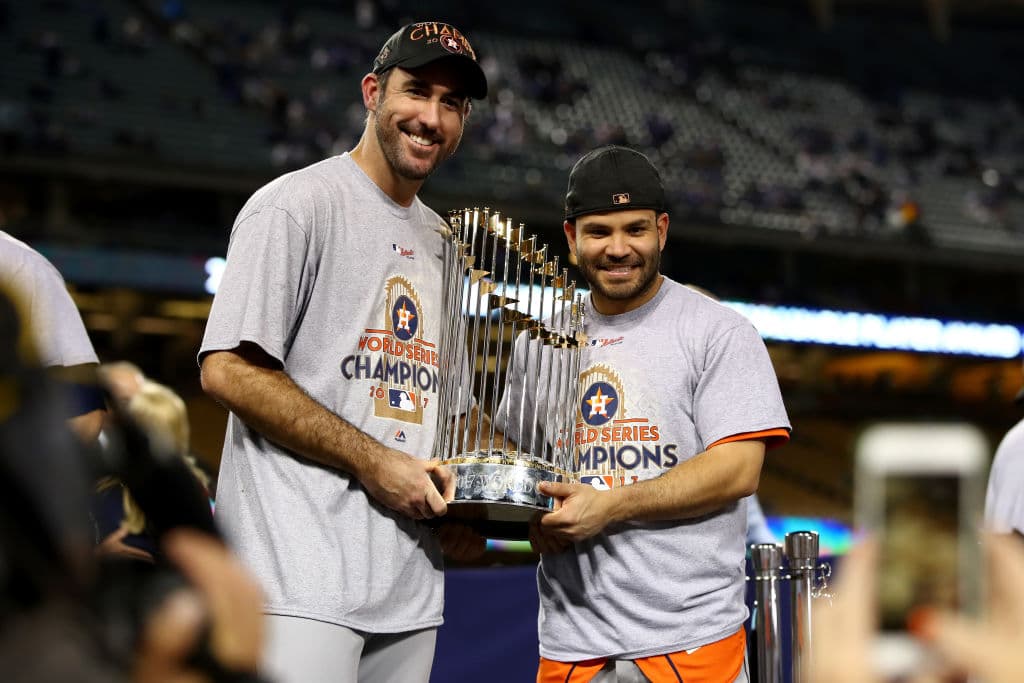 Ni siquiera una figura como el veterano lanzador Justin Verlander pudo ser más destacado que el propio Altuve con los Houston Astros en la Liga Americana.