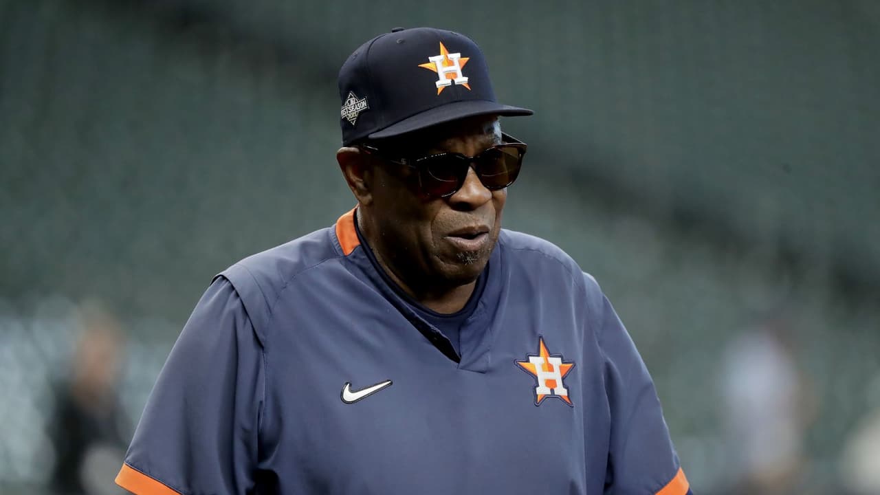 "Fuiste un gran ejemplo": Dusty Baker anuncia su retiro como 'manager' de los Astros de Houston