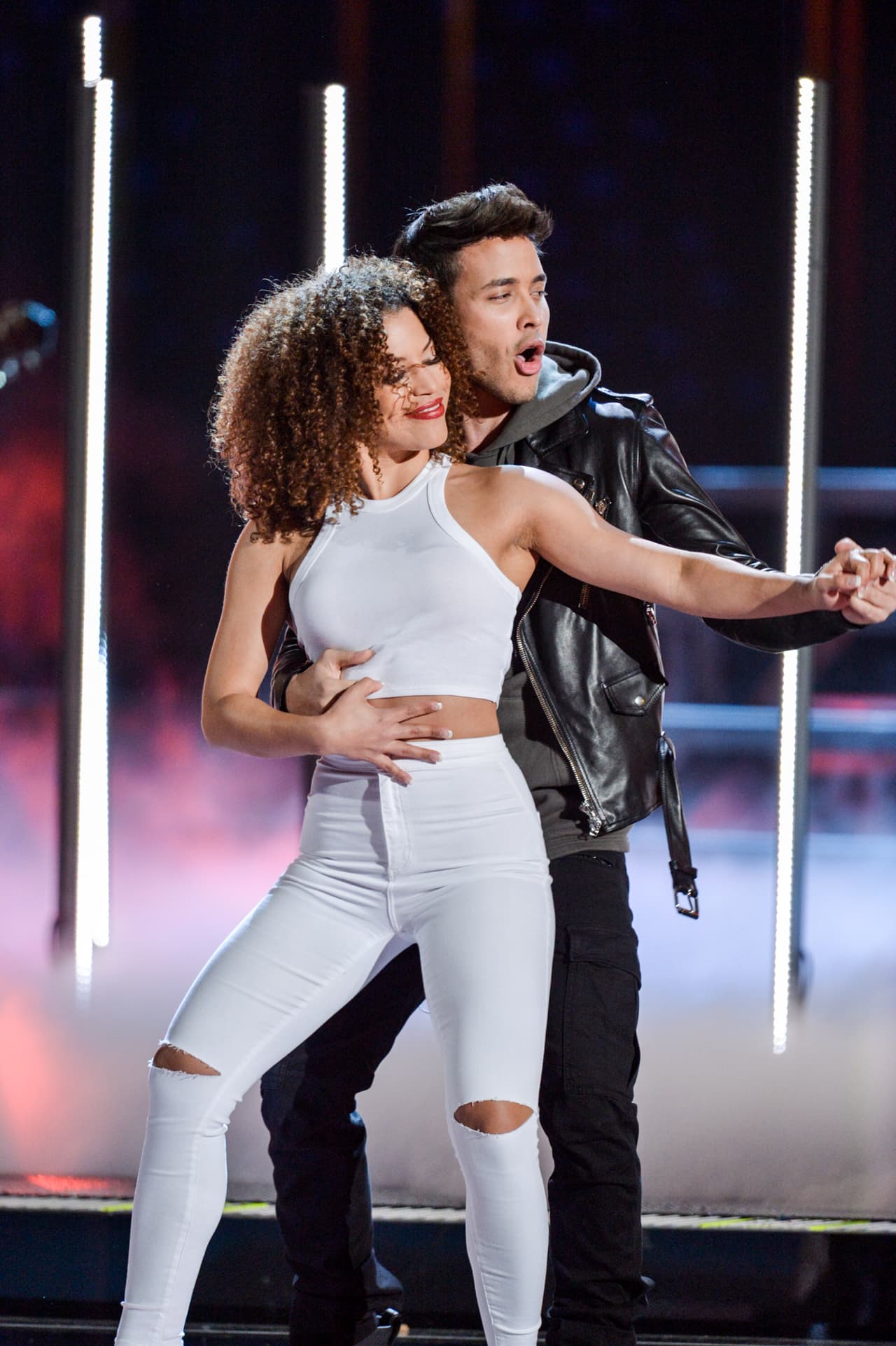 Y nos deleitó con 'Culpa al corazón'.