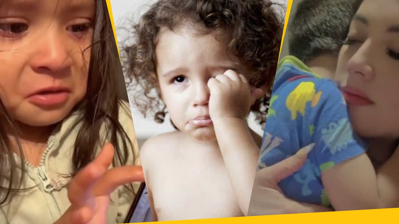 Niños extrañan a los padres que los abandonaron: lloran por ellos y sus videos te romperán el corazón