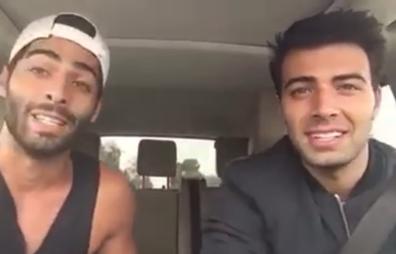 Jencarlos Canela y su hermano Jason