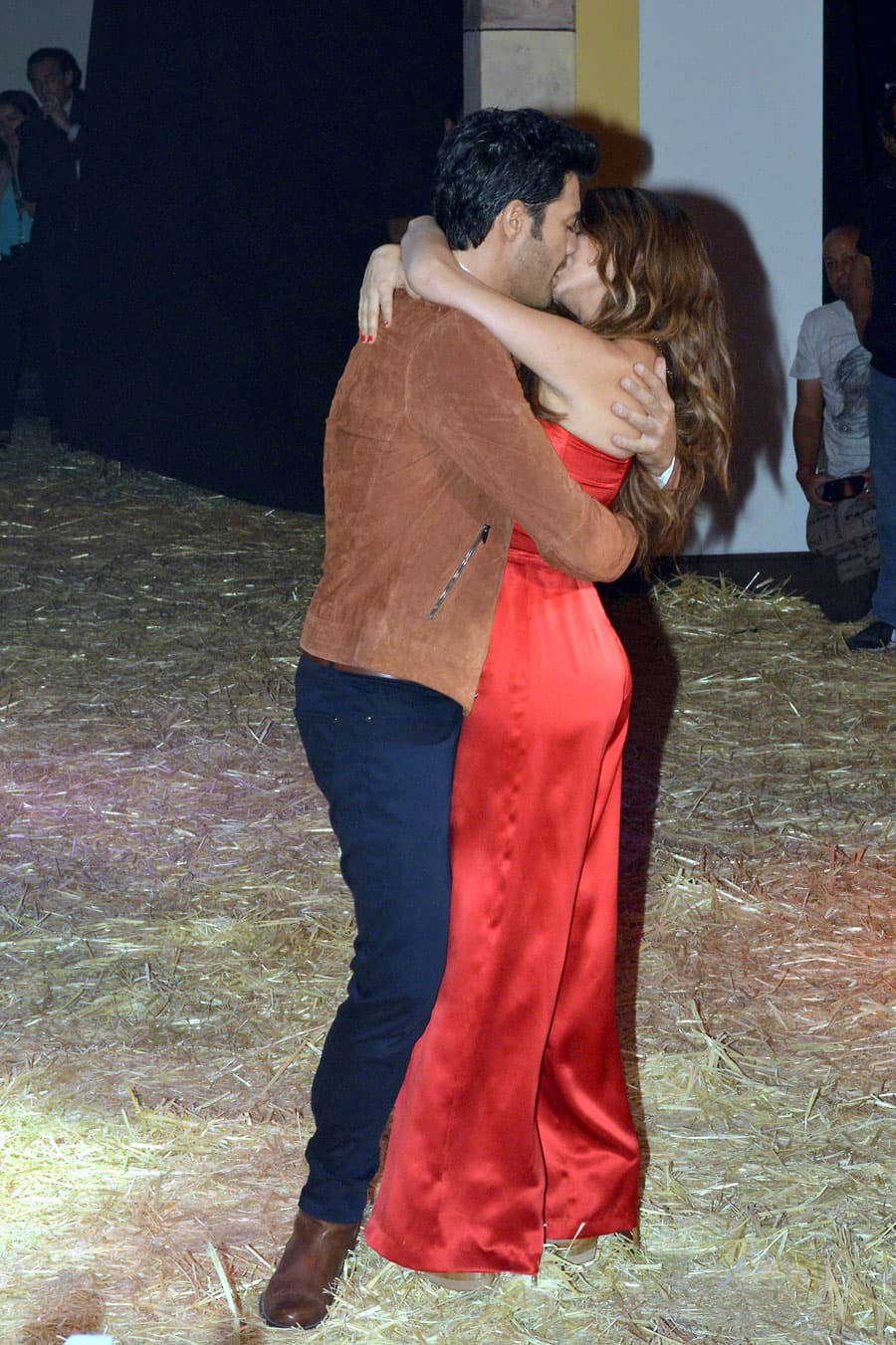 Se ve que habrá mucho amor y pasión en esta parejita.