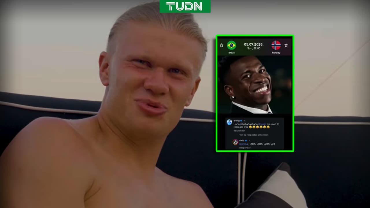 Haaland disfruta sus memes virales en el Mundial 2026