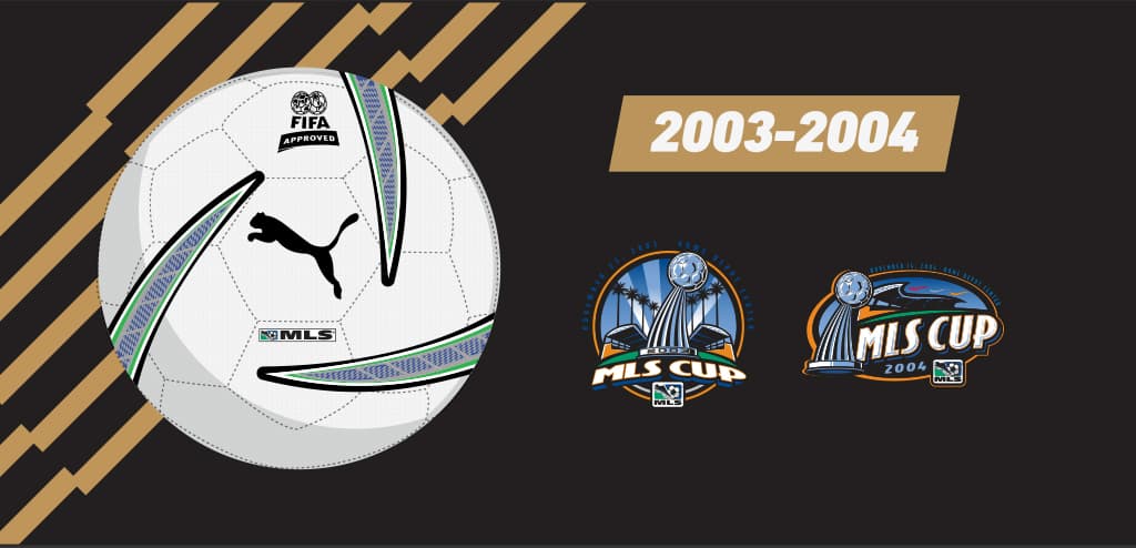 Puma fue el encargado de ofrecer el balón para la final de 2003 y 2004, donde los Quakes y D.C. United lograron coronarse campeones, respectivamente.
